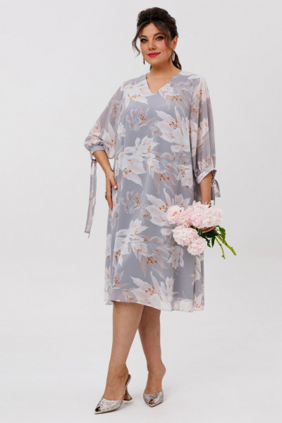 Платье Anelli 1535 лилии_в_тумане - фото 2