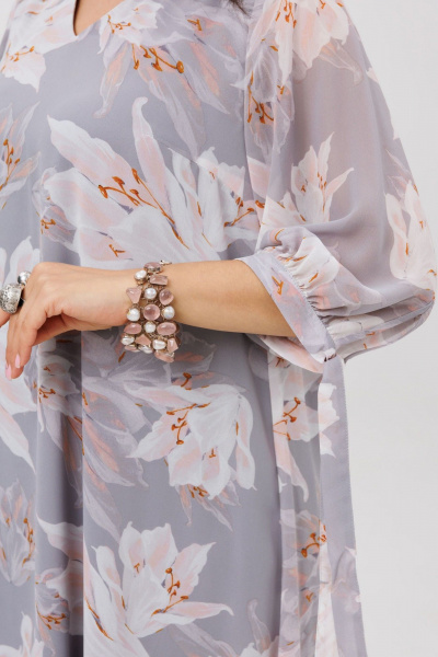 Платье Anelli 1535 лилии_в_тумане - фото 7