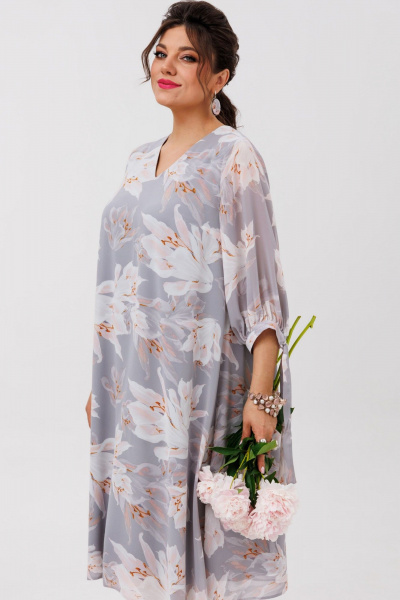 Платье Anelli 1535 лилии_в_тумане - фото 4