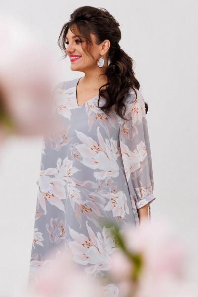 Платье Anelli 1535 лилии_в_тумане - фото 3