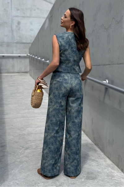 Жилет PRATA wear S039 синий - фото 10