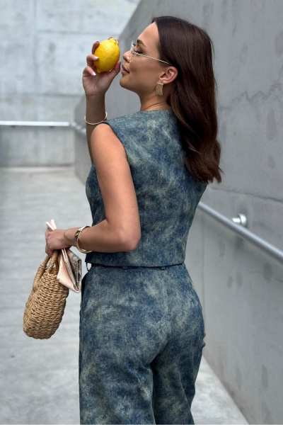 Жилет PRATA wear S039 синий - фото 9