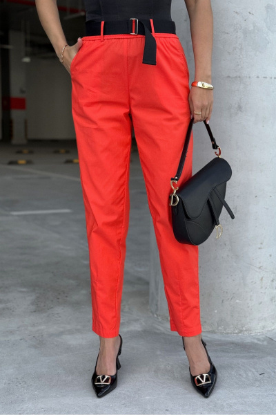 Брюки PRATA wear S035 красный - фото 2