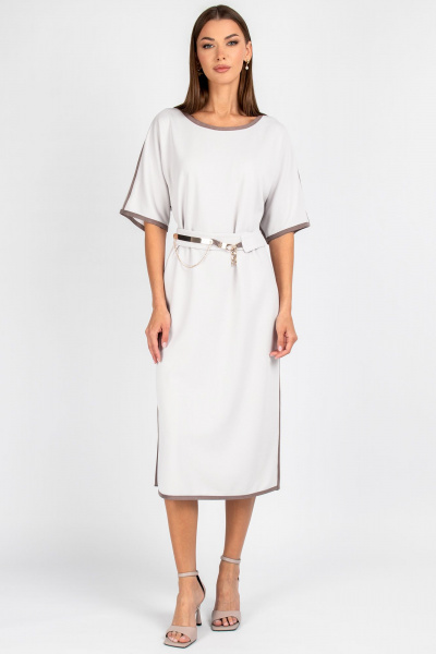 Платье VIZAVI 800.1 серый - фото 7