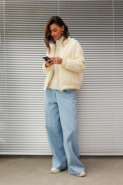 Брюки Butеr 3112 голубой - фото 4