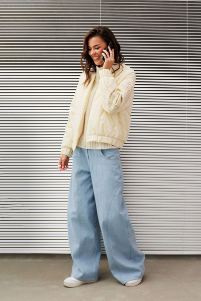 Брюки Butеr 3112 голубой - фото 2