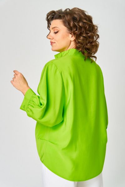 Брюки, рубашка Danaida 2216 зеленый/белый - фото 13