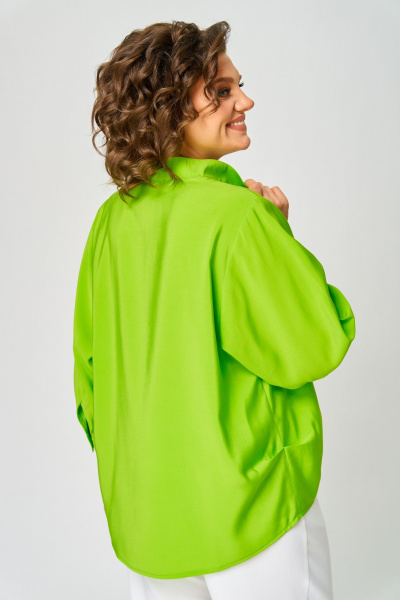 Брюки, рубашка Danaida 2216 зеленый/белый - фото 12