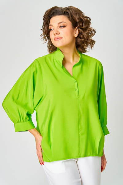 Брюки, рубашка Danaida 2216 зеленый/белый - фото 10