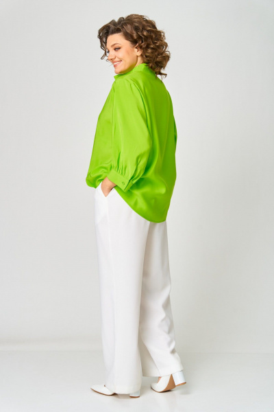 Брюки, рубашка Danaida 2216 зеленый/белый - фото 9