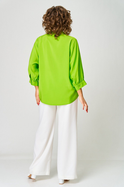 Брюки, рубашка Danaida 2216 зеленый/белый - фото 7