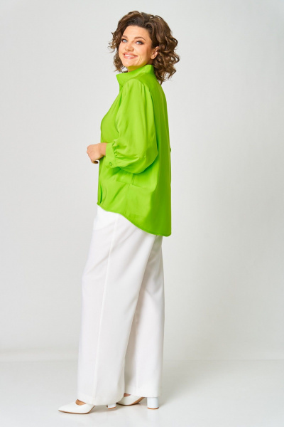 Брюки, рубашка Danaida 2216 зеленый/белый - фото 6