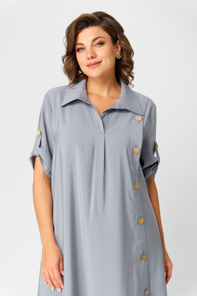 Платье Danaida 2265 серый - фото 16