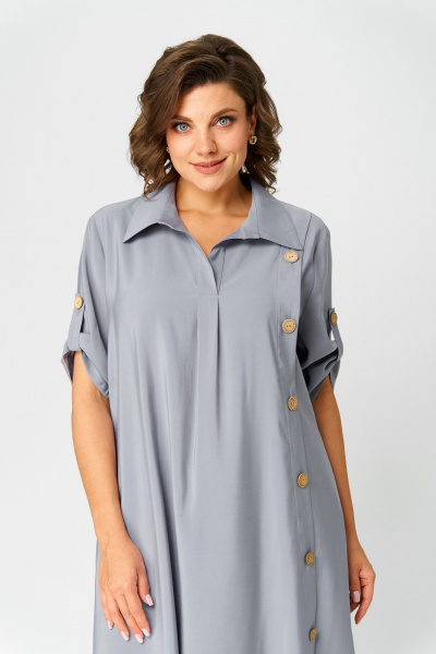 Платье Danaida 2265 серый - фото 15