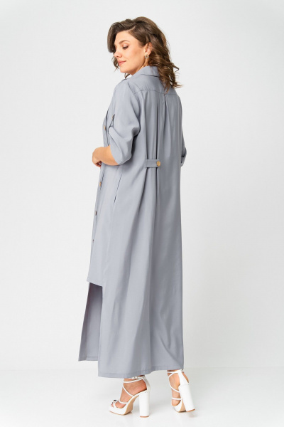 Платье Danaida 2265 серый - фото 9