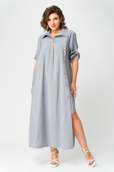 Платье Danaida 2265 серый - фото 6