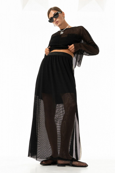 Юбка Luna 243/1 чёрный - фото 14