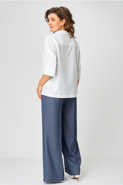 Блуза Andina city 5033-25 белый - фото 3