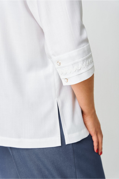 Блуза Andina city 5033-25 белый - фото 8