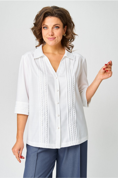 Блуза Andina city 5033-25 белый - фото 1