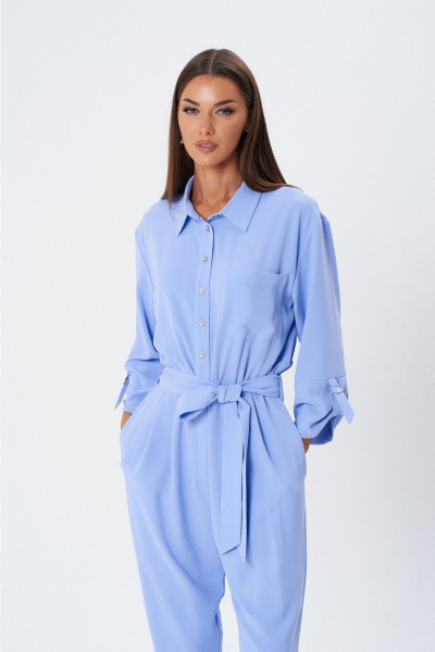 Комбинезон Lady Line 565 голубой - фото 3