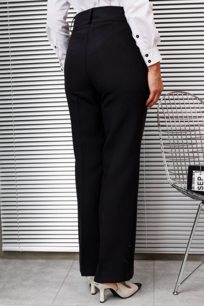 Брюки Мода Юрс 2883br черный - фото 8