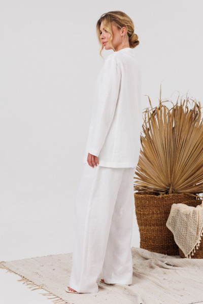 Жакет AMORI 2185 молоко - фото 4