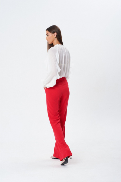 Блуза Lady Line 1596 молочный - фото 9