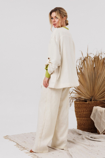 Бомбер AMORI 2186 топленое_молоко - фото 7