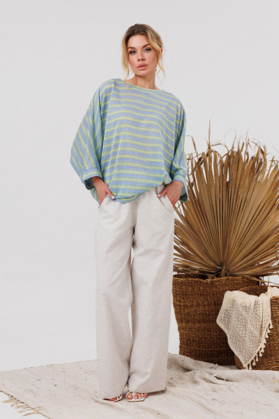 Брюки AMORI 5215Б льняной - фото 1