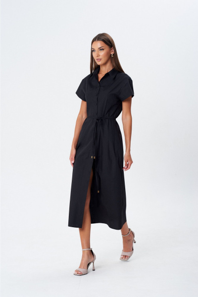 Платье Lady Line 1603 черный - фото 7