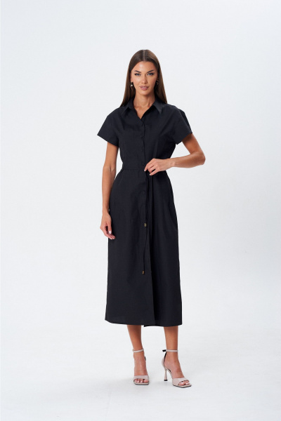 Платье Lady Line 1603 черный - фото 6
