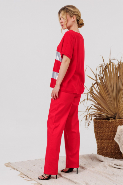 Брюки AMORI 5215Ж коралл - фото 6