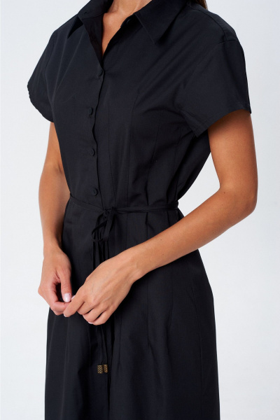 Платье Lady Line 1603 черный - фото 4