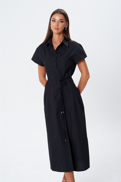 Платье Lady Line 1603 черный - фото 3