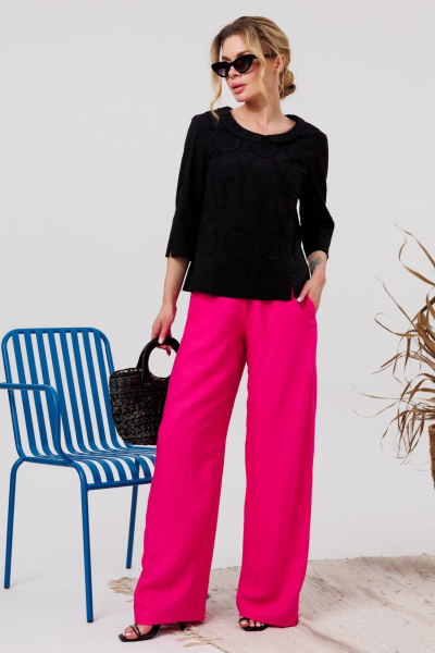 Брюки AMORI 5215З фуксия - фото 5