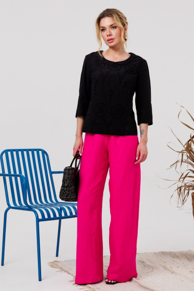 Брюки AMORI 5215З фуксия - фото 4