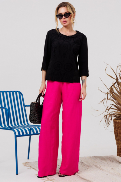 Брюки AMORI 5215З фуксия - фото 3