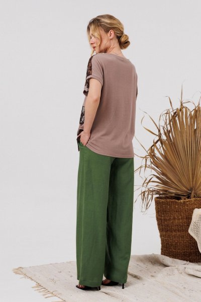 Брюки AMORI 5215И трава - фото 5