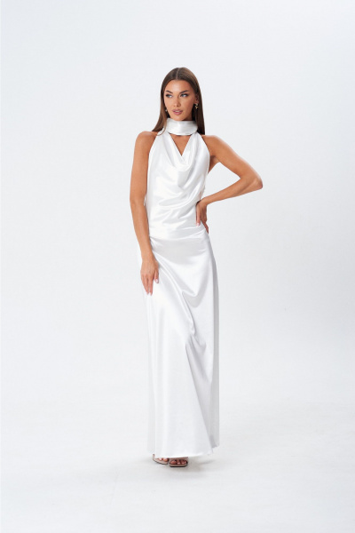 Платье Lady Line 1605 молочный - фото 15