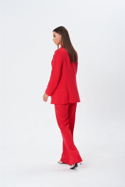 Брюки, жакет, жилет Lady Line 1606 красный - фото 13