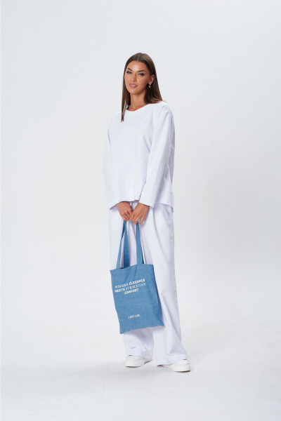 Брюки, джемпер Lady Line 1608 белый - фото 12