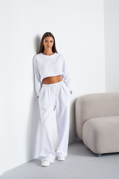 Брюки, джемпер Lady Line 1608 белый - фото 9