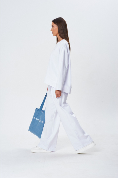 Брюки, джемпер Lady Line 1608 белый - фото 4