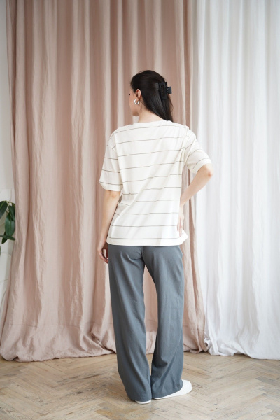 Джемпер Купалинка 658742.158-164 полоска - фото 7