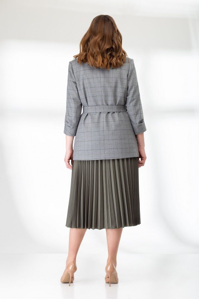 Блуза, жакет, юбка Elady 3826 клетка - фото 7