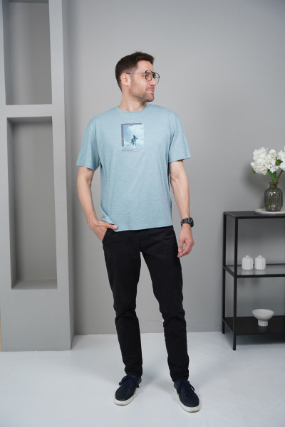 Джемпер Купалинка 264175.170-176 морской - фото 6