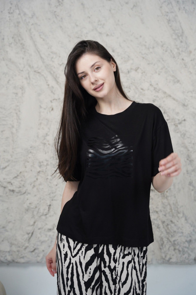 Брюки, джемпер Купалинка 657202.158-164 к.черный,набивка - фото 5