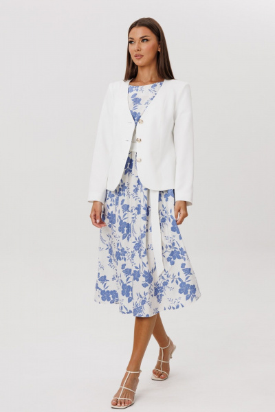 Жакет, платье, пояс Ларс Стиль 1075/2 - фото 2