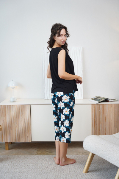 Бриджи, майка Купалинка 34600G.158-164 к.черный,набивка - фото 4